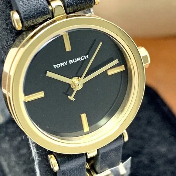 【ほぼ未使用】トリーバーチ TORY BURCH 腕時計 gold/Black ほぼ未使用】トリーバーチ TORY BURCH 腕時計 gold/Black